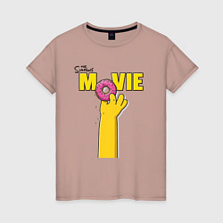 Женская футболка The Simpsons Movie