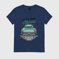 Женская футболка Ride the classic