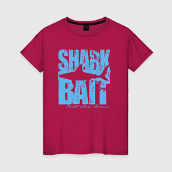 Женская футболка Наживка для акулы
