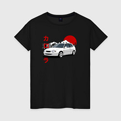 Женская футболка Toyota Corolla JDM Retro Style