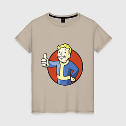 Женская футболка Vault boy like