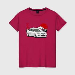 Женская футболка Mazda 3 bk JDM Retro