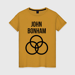 Женская футболка John Bonham - Led Zeppelin - legend