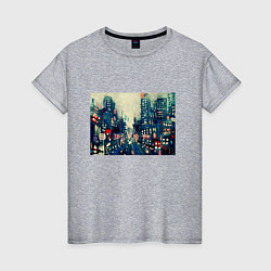 Женская футболка Город наших снов
