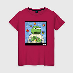 Женская футболка Pepe brainshtorm