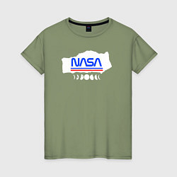 Женская футболка Nasa планеты