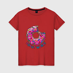 Женская футболка Donut - Worry