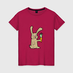 Женская футболка Rabbit & Carrot
