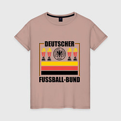 Женская футболка Германия 4х чемпион мира по футболу