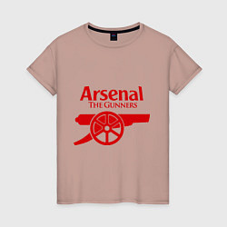 Женская футболка Arsenal: The gunners