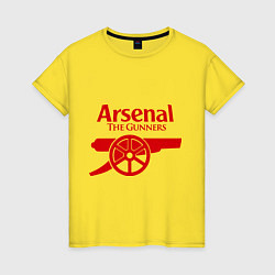 Женская футболка Arsenal: The gunners