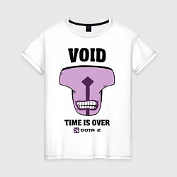 Женская футболка Void: Time is over