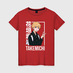 Женская футболка Такемичи Ханагаки ТМ