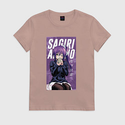 Женская футболка Sagiri Ameno - Юна из гостиницы Юраги