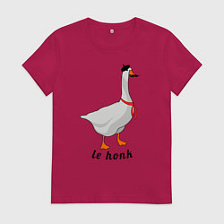 Женская футболка Гусь Француз