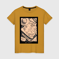 Женская футболка Карта приключений - Ван Пис