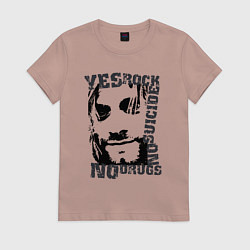 Женская футболка Курт Кобейн и рок