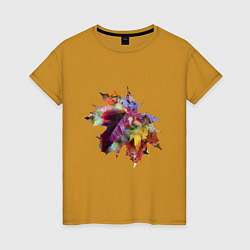 Женская футболка Кленовая осень