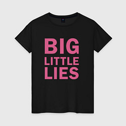 Женская футболка Big Little Lies logo