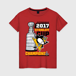 Женская футболка Питтсбург Пингвинз НХЛ