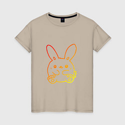 Женская футболка Summer Bunny