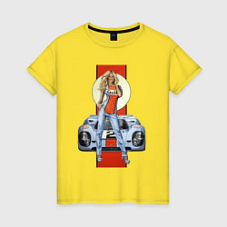 Женская футболка Porsche - Motorsport - Girl