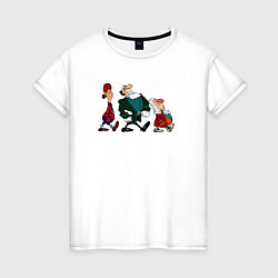 Женская футболка Ливси и компания