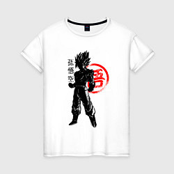 Женская футболка Goku Son - Dragon Ball - Warrior