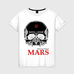 Женская футболка 30 STM: Skull