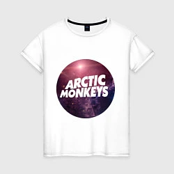Женская футболка Arctic Monkeys: space