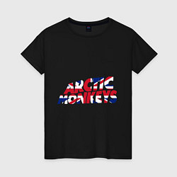 Женская футболка Arctic monkeys Britain