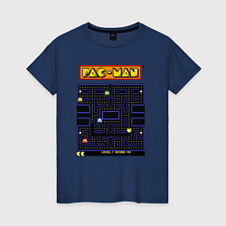 Женская футболка Pac-Man на ZX-Spectrum