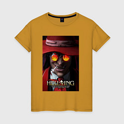Женская футболка Hellsing - Alucard face