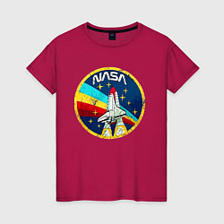 Женская футболка NASA - emblem - USA