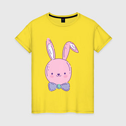 Женская футболка Водяной кролик 2023