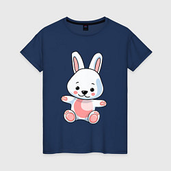 Женская футболка Кролик твой