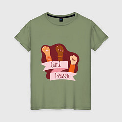 Женская футболка Girl - Power