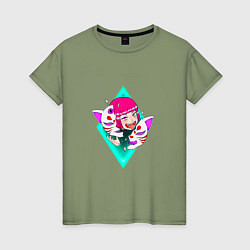 Женская футболка Кицунэ: Anime