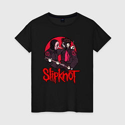 Женская футболка Slipknot rock
