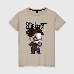Женская футболка Slipknot - art