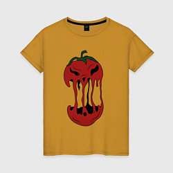 Женская футболка Агрессивный красный помидор