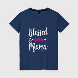 Женская футболка Благословенная мама