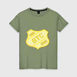 Женская футболка Bitcoin 2023