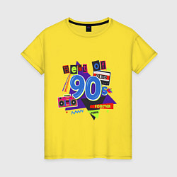Женская футболка Best of 90s