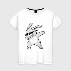Женская футболка Кролик ДЭБ
