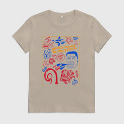 Женская футболка Плохое случается с плохими людьми