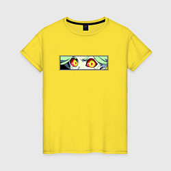 Женская футболка Ребекка из Киберпанка: Глаза