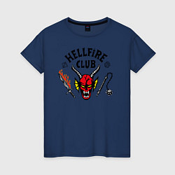 Женская футболка Hellfire сlub art