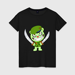 Женская футболка Angry Flippy