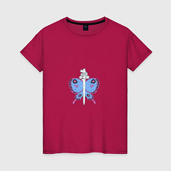 Женская футболка Бабочка Джолин Куджо